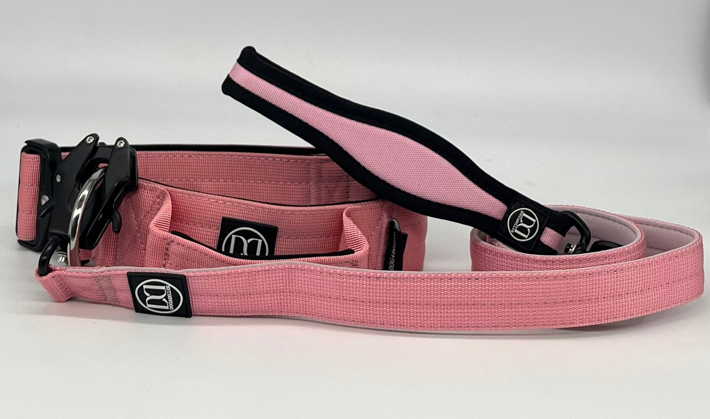 Swivel lead 1.2m | with clip - Pink