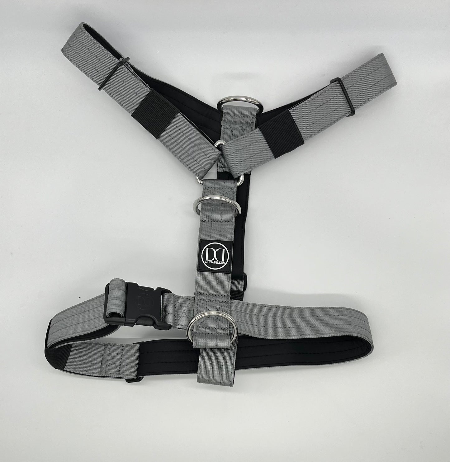 Dogadillos NO PULL Light Weight Harness | Adjustable - Grey