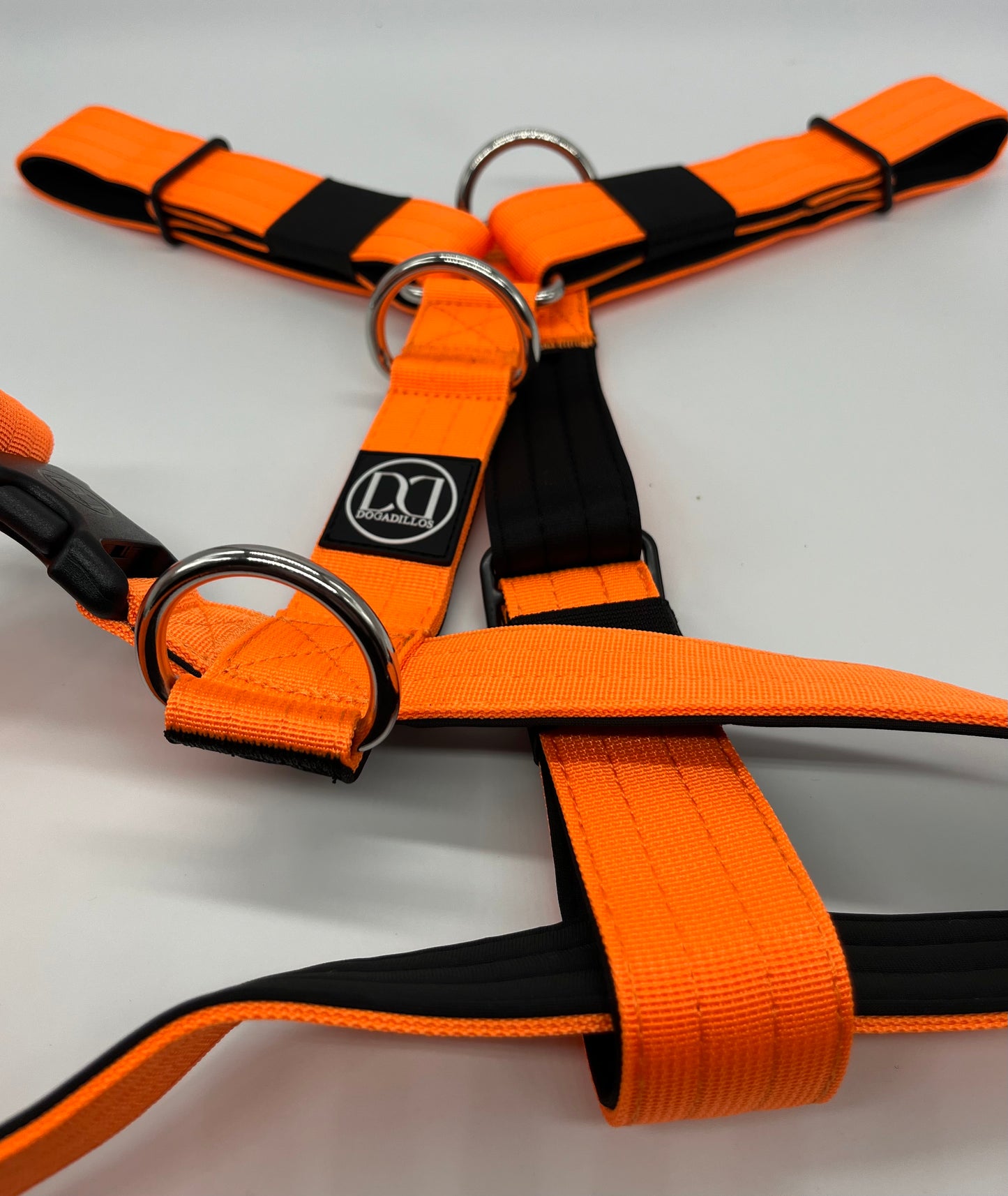 Dogadillos NO PULL Light Weight Harness | Adjustable - Orange