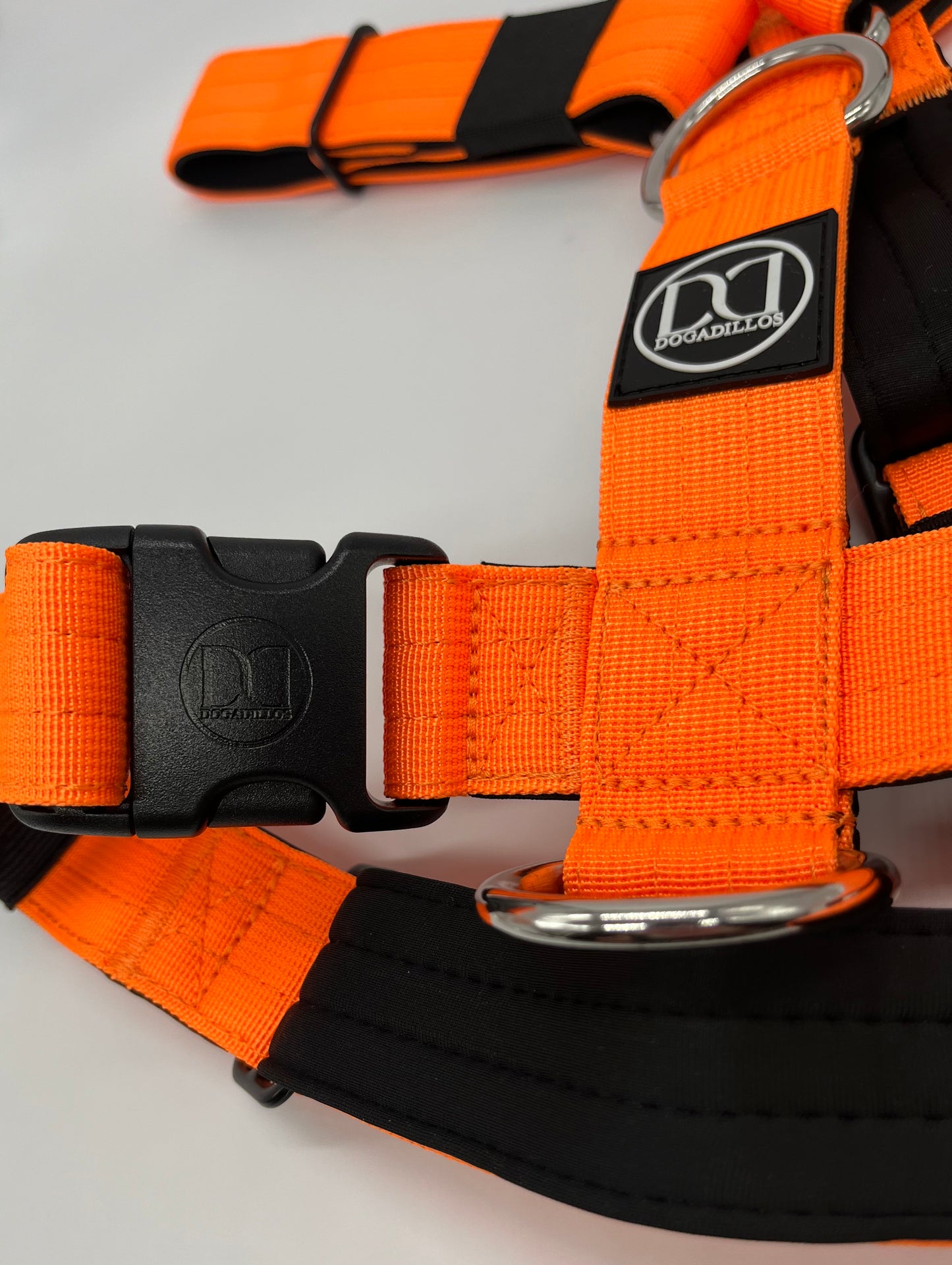 Dogadillos NO PULL Light Weight Harness | Adjustable - Orange