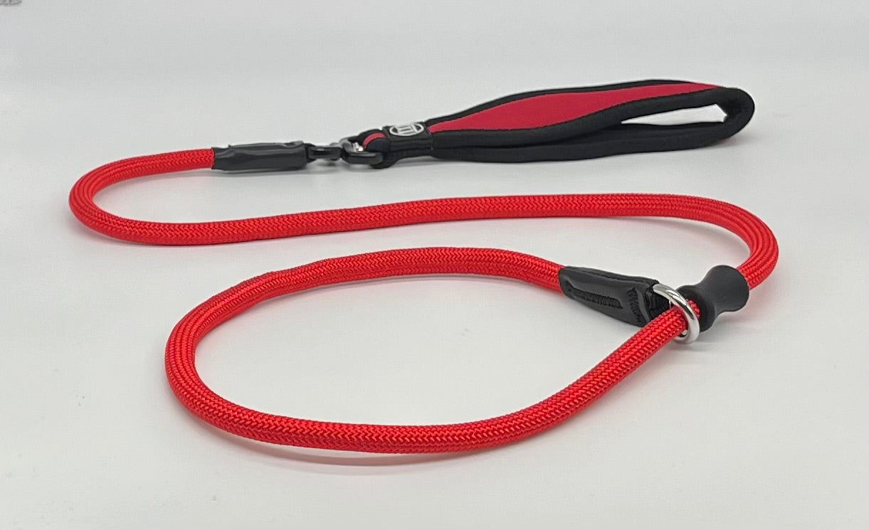 Slip rope lead | anti choking - Red