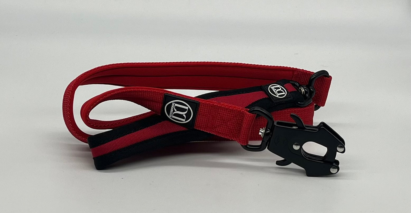 Swivel lead 1.2m | with clip - Red