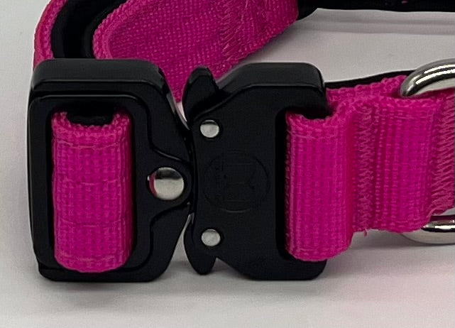 2.5cm Active collar | WITH HANDLE - Barbie pink