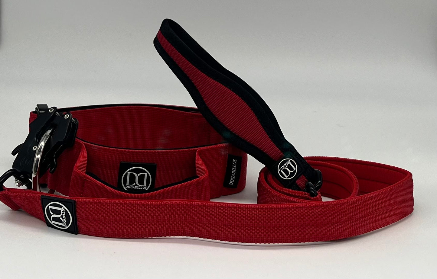 Swivel lead 1.2m | with clip - Red