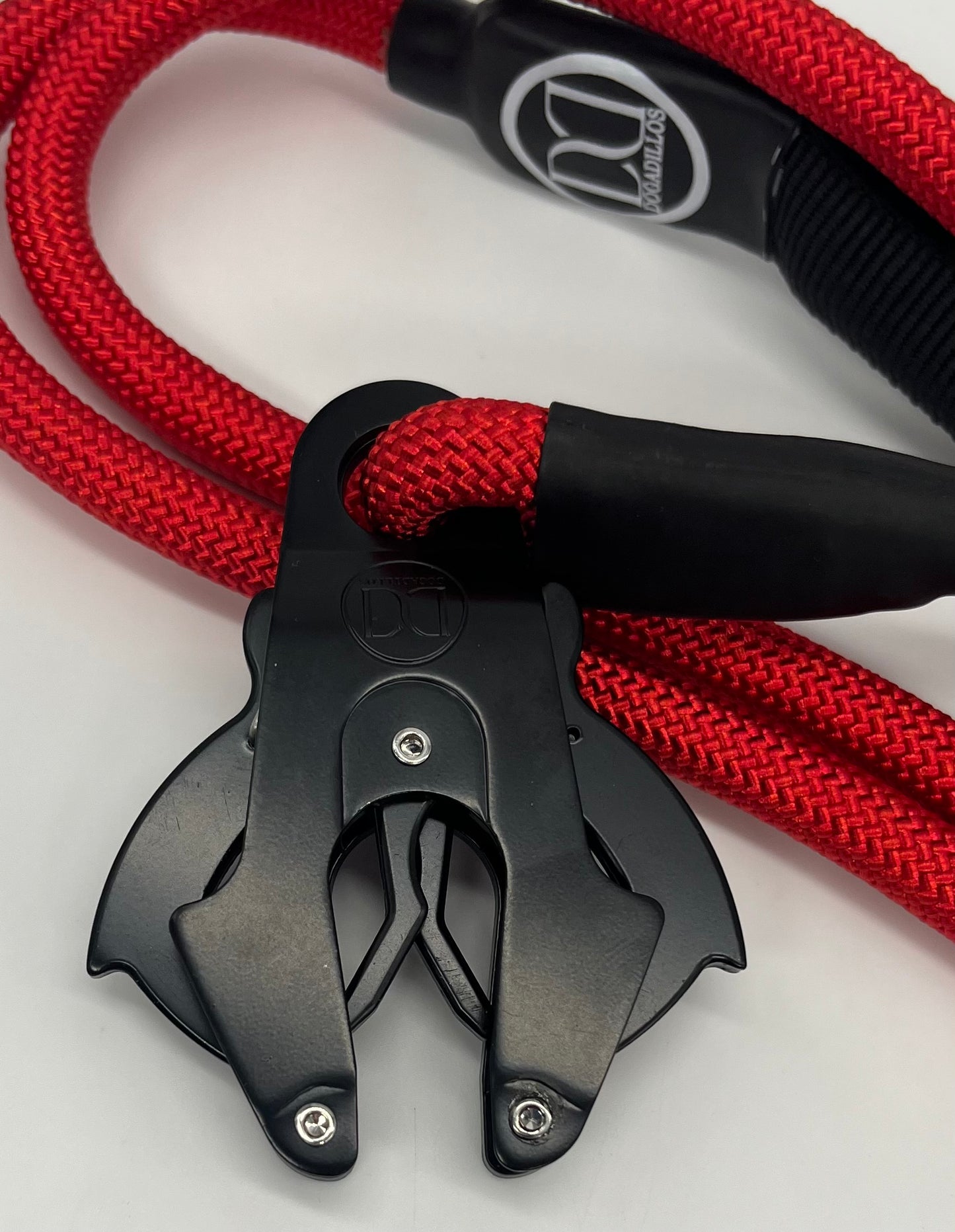 Rope lead | with clip - Red