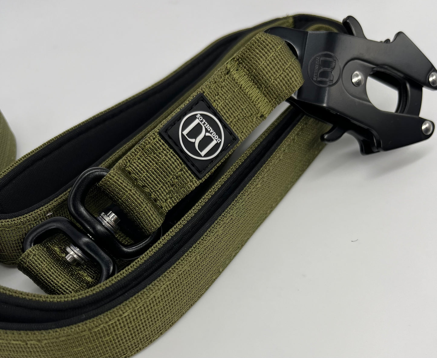 Active Swivel lead 1.4m | with clip - Khaki