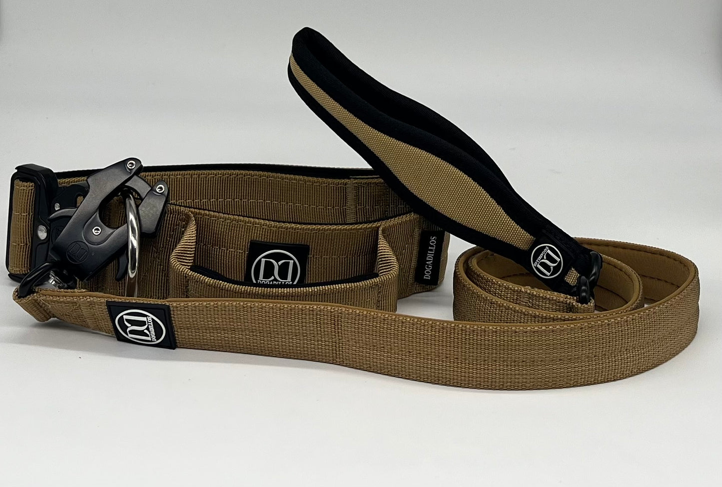 Swivel lead 1.2m | with clip - Stone