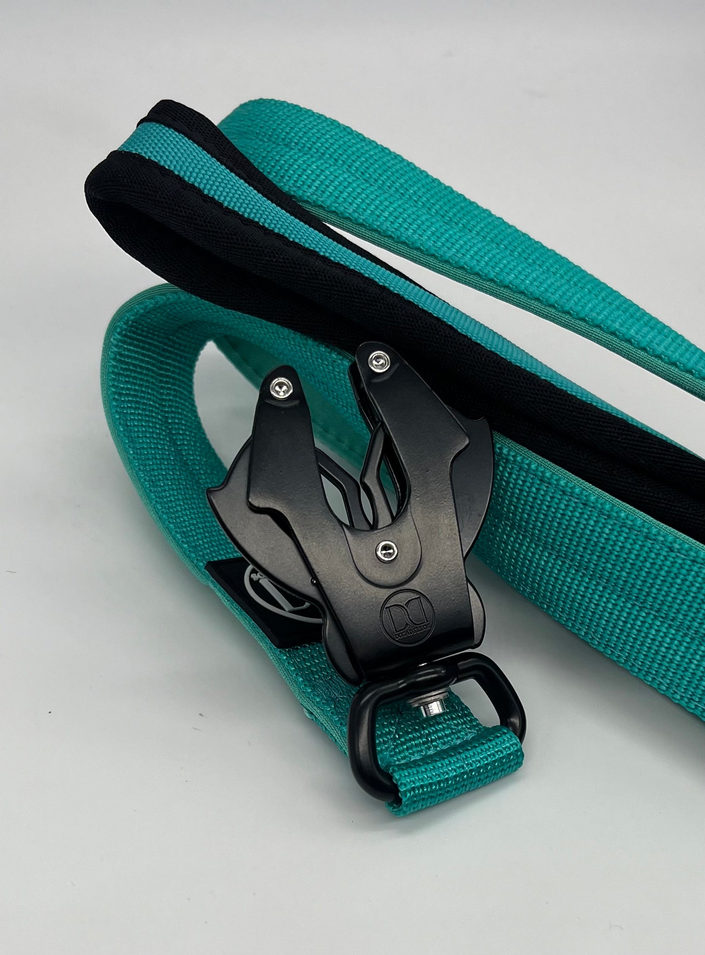 Swivel lead 1.2m | with clip - Tiffany blue