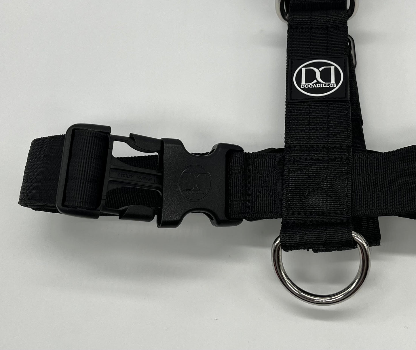 Dogadillos NO PULL Light Weight Harness | Adjustable - Black