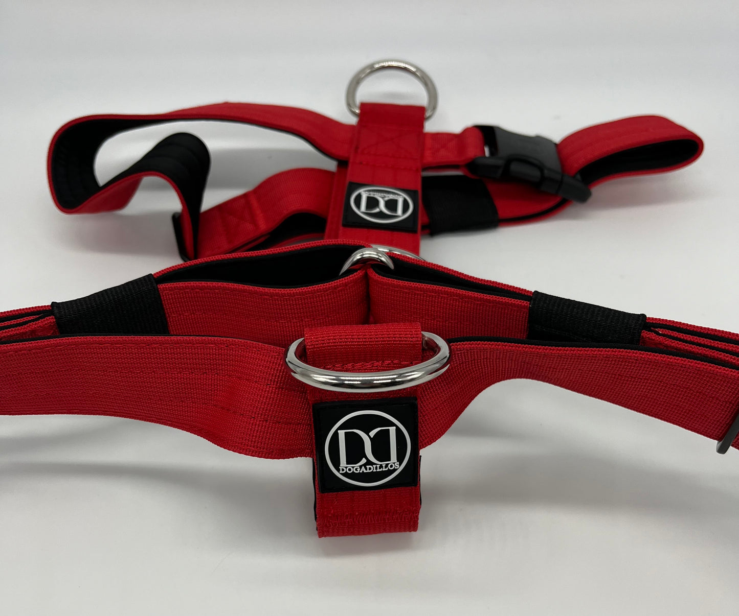Dogadillos NO PULL Light Weight Harness | Adjustable - Red