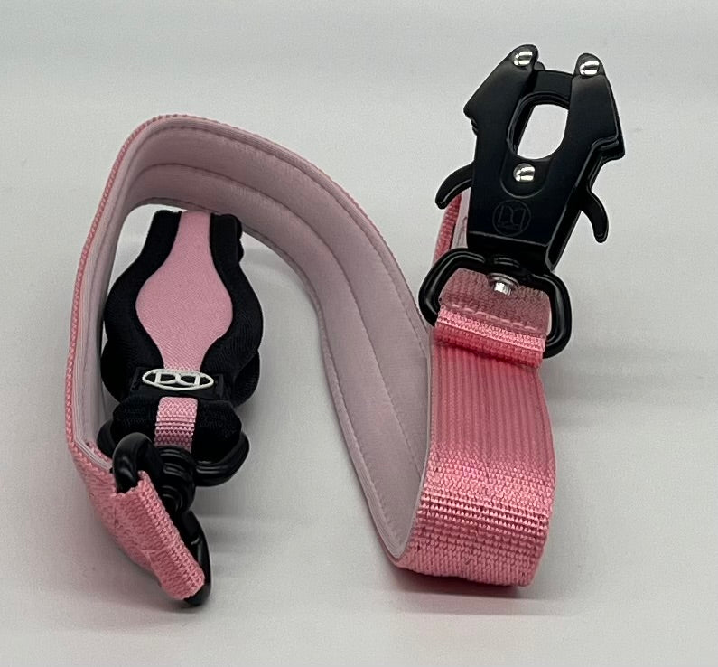 Swivel lead 1.2m | with clip - Pink