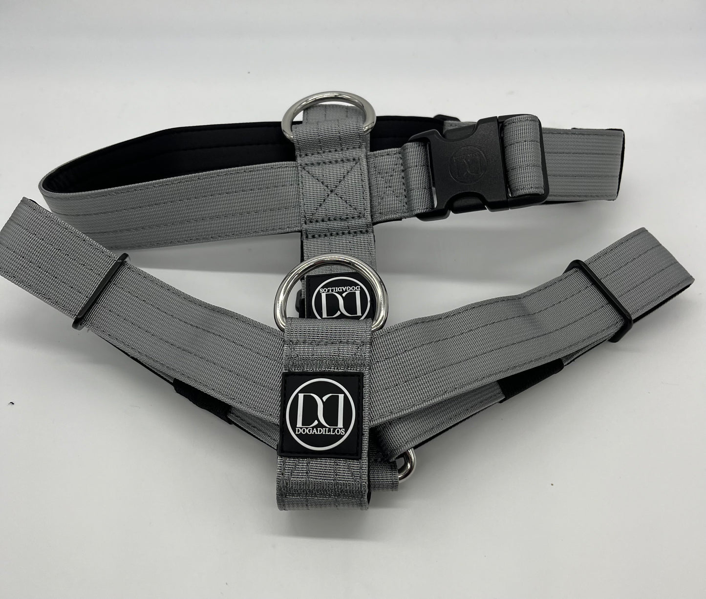 Dogadillos NO PULL Light Weight Harness | Adjustable - Grey