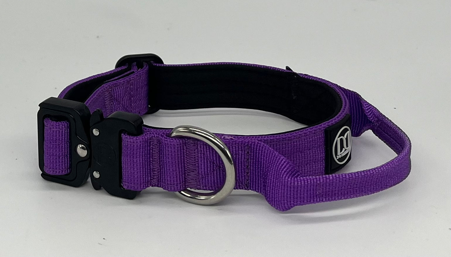 2.5cm Active collar | WITH HANDLE - Purple