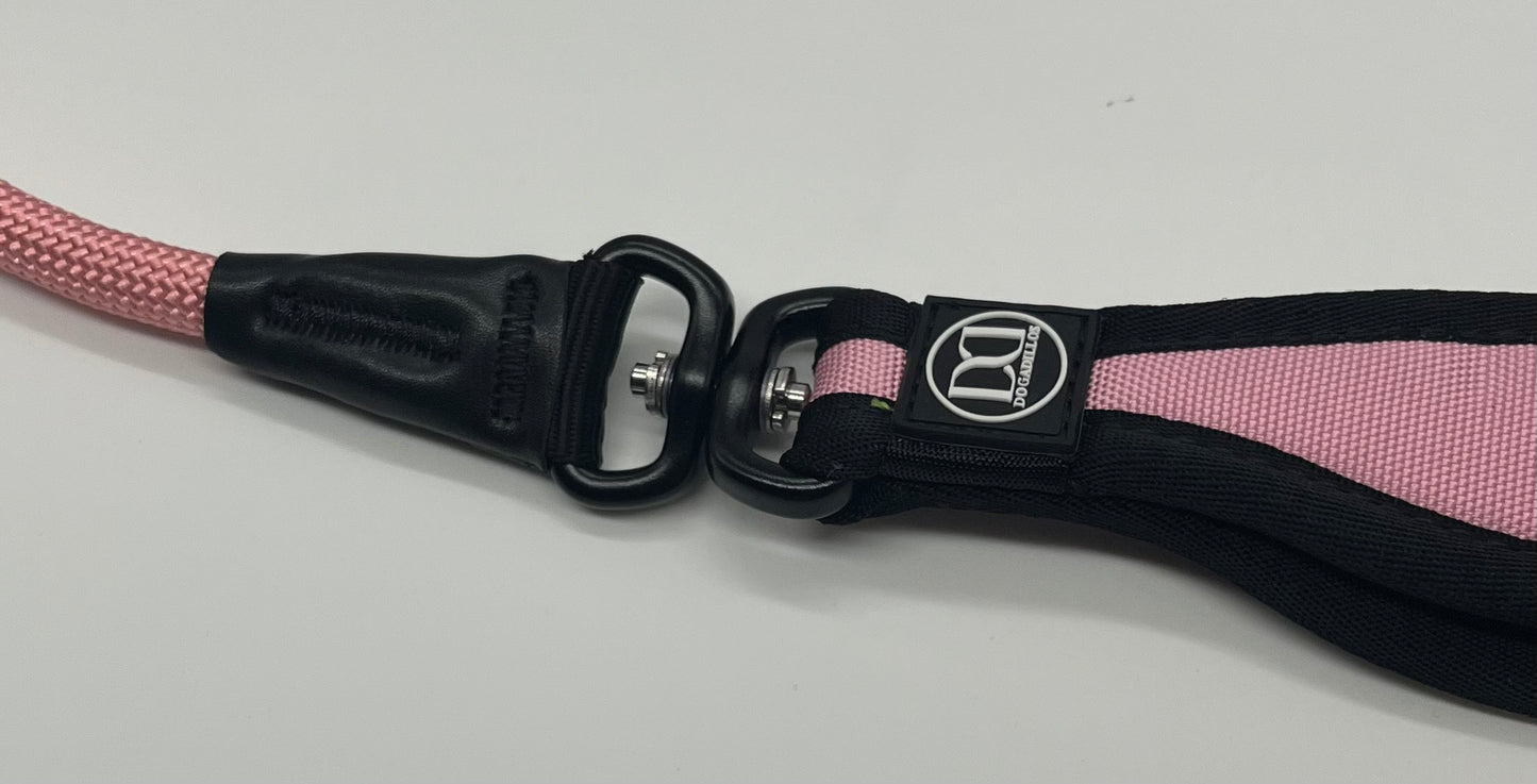 Slip rope lead | anti choking - Pink