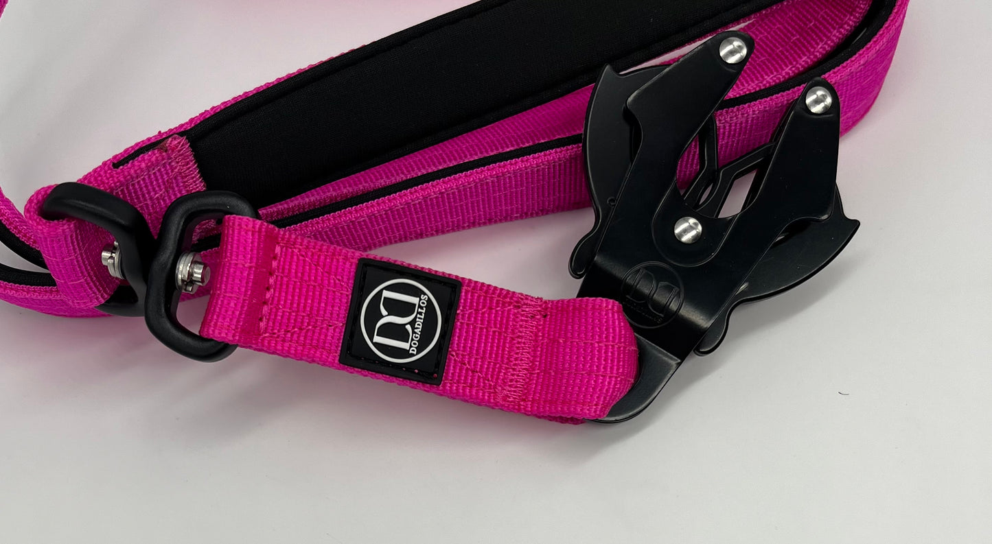 Active Swivel lead 1.4m | with clip - Barbie pink