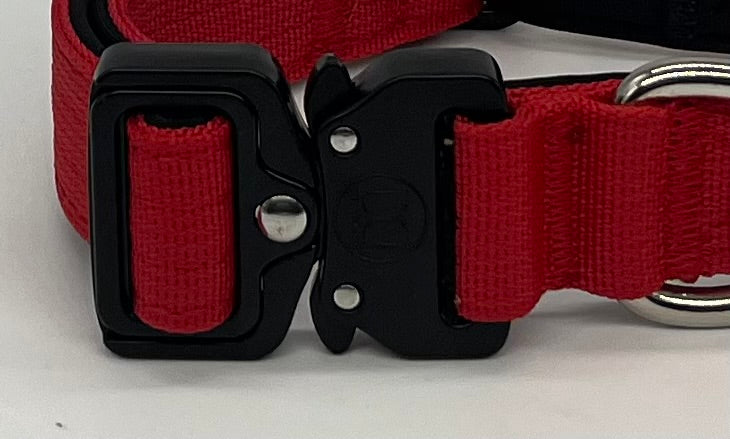 2.5cm Active collar | WITH HANDLE - Red