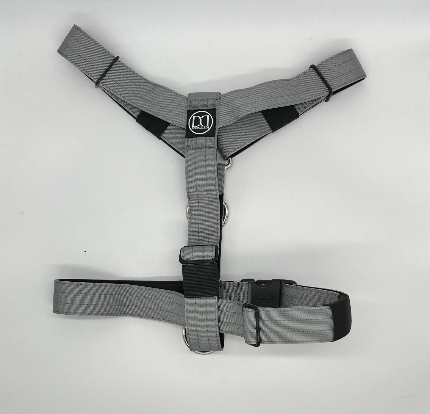 Dogadillos NO PULL Light Weight Harness | Adjustable - Grey