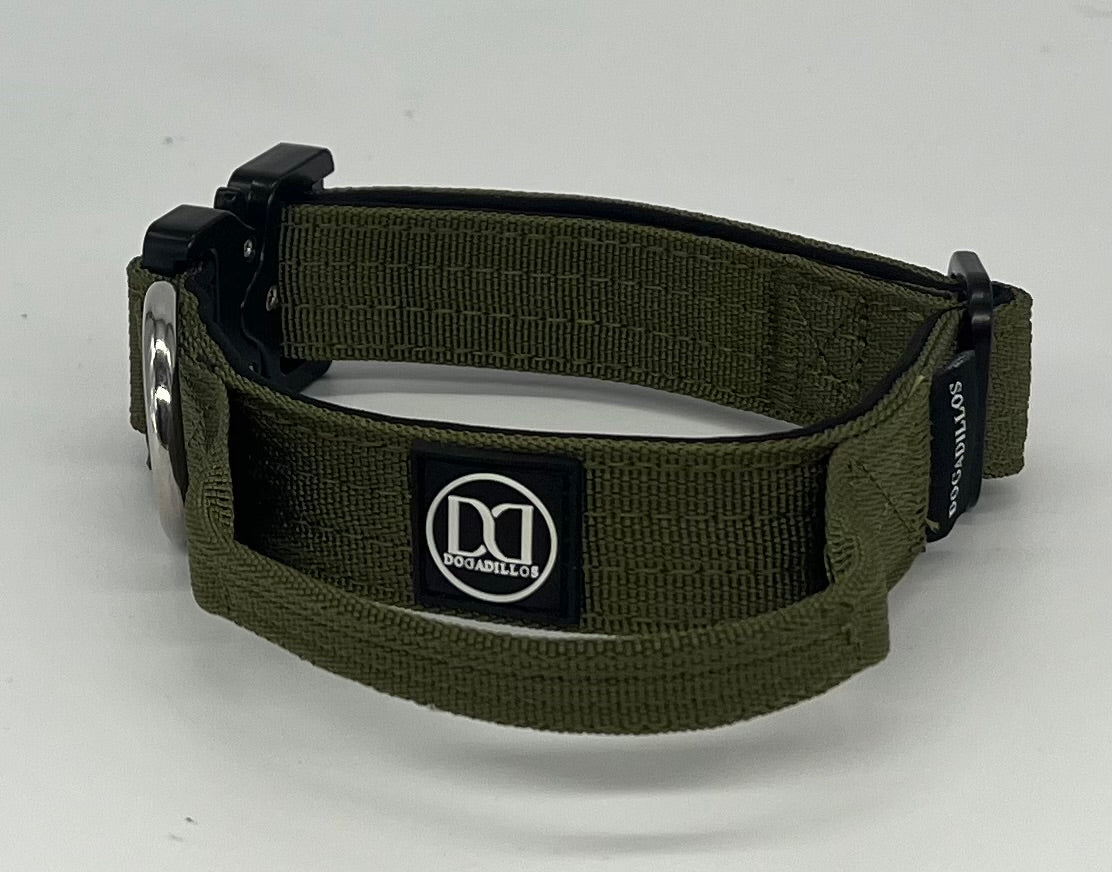 2.5cm Active collar | WITH HANDLE - Khaki
