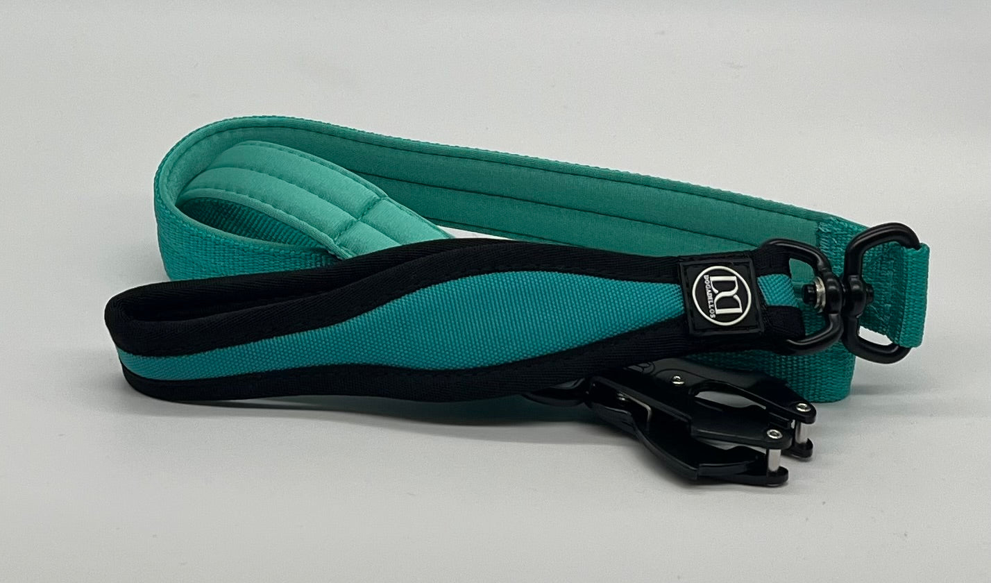 Swivel lead 1.2m | with clip - Tiffany blue