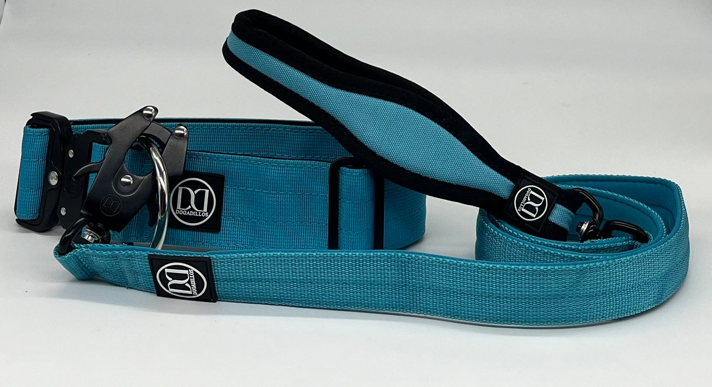 Swivel lead 1.2m | with clip - Blue