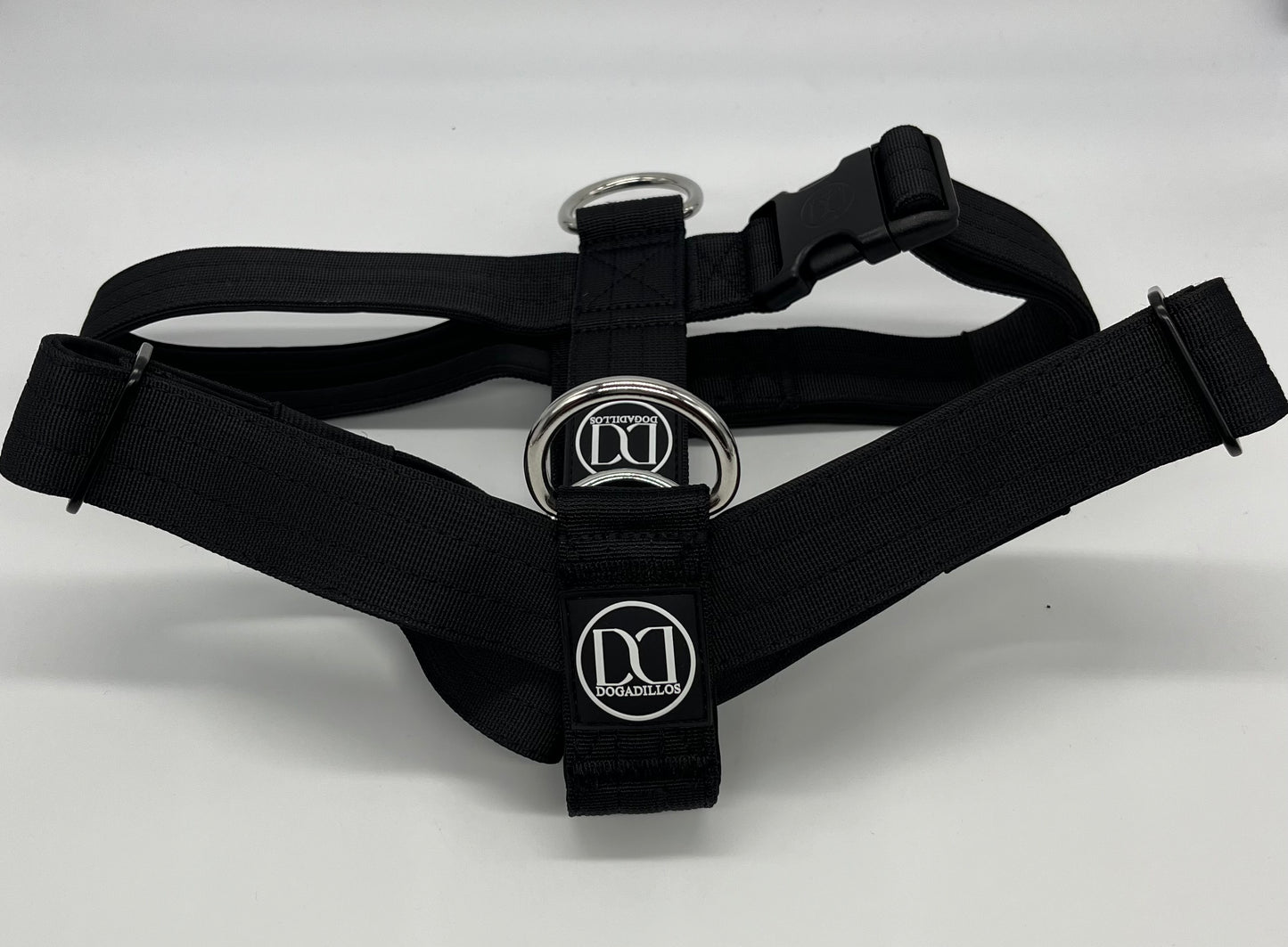Dogadillos NO PULL Light Weight Harness | Adjustable - Black