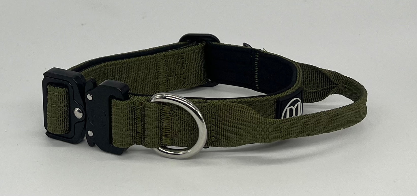 2.5cm Active collar | WITH HANDLE - Khaki
