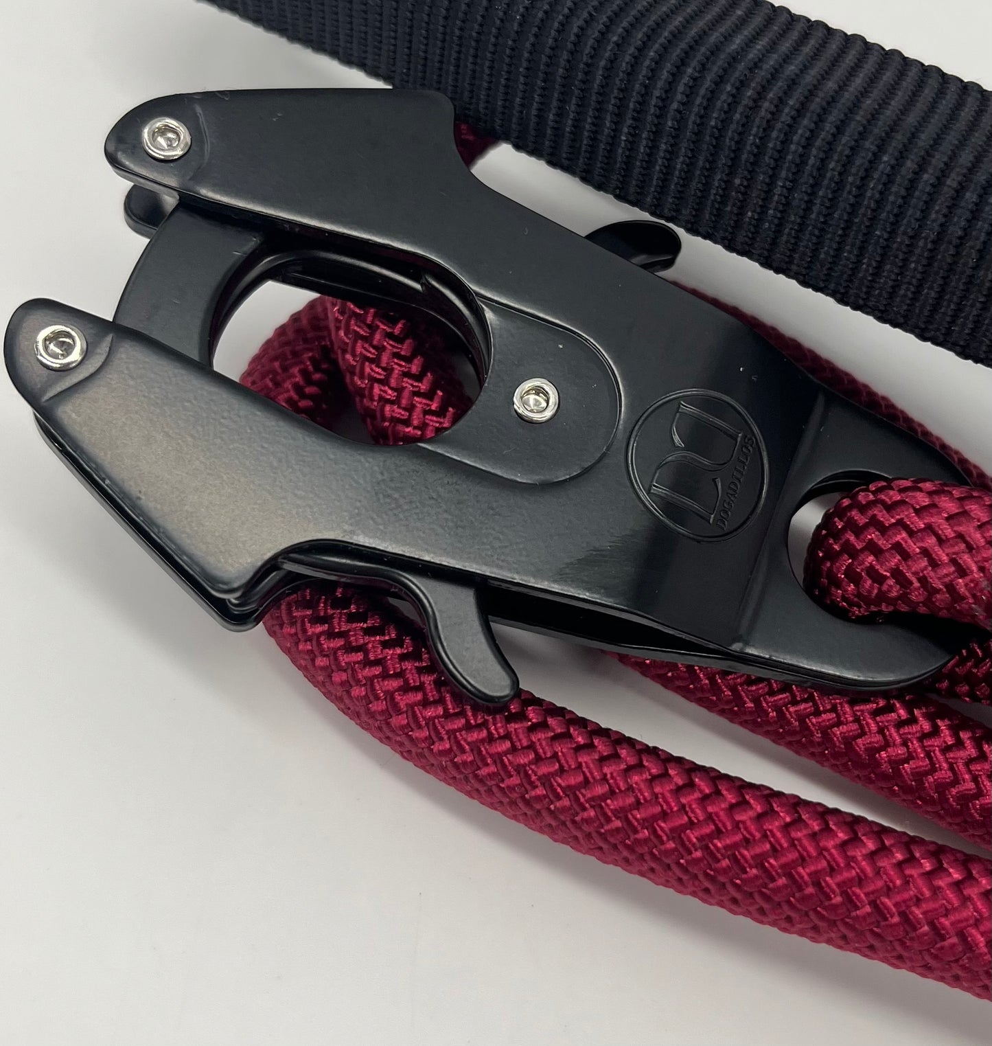 Rope lead  | with clip - Burgundy